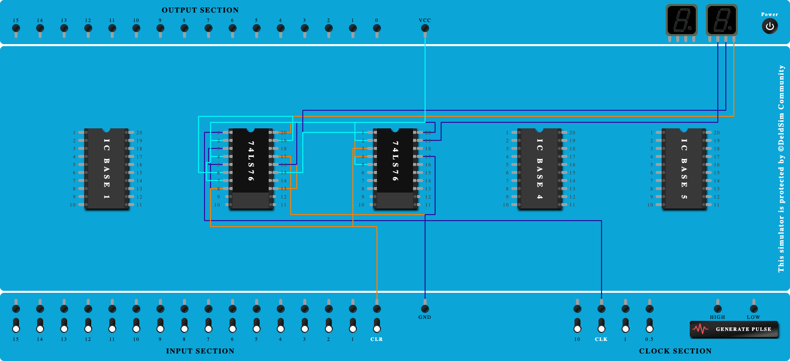 3-Bit Up Counter