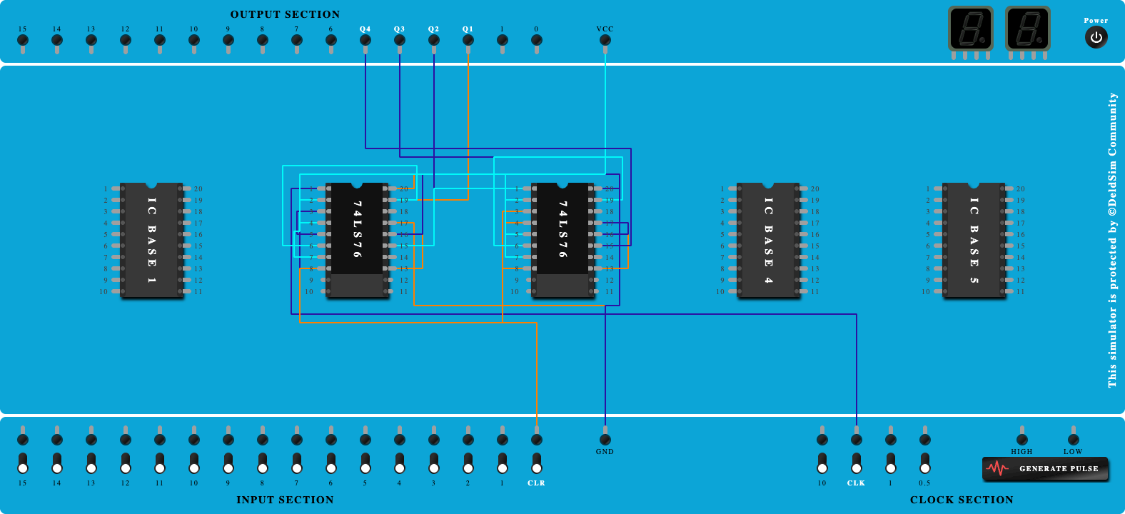 4-Bit Up Counter